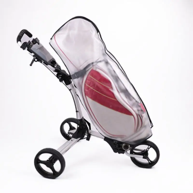 

Golf Bag Rain Cover PVC Transparent Waterproof Ball Poncho Bag Poncho Golf Equipment
