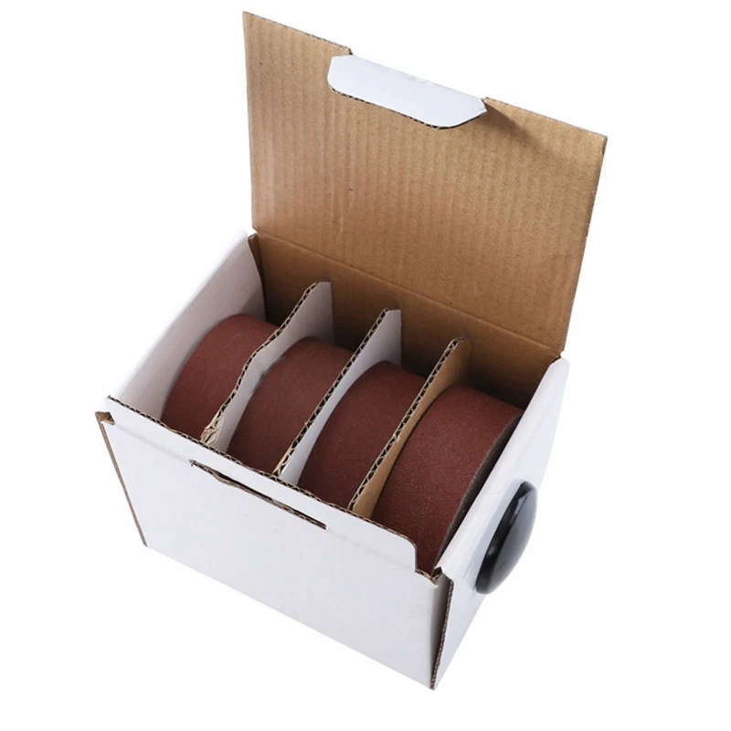 

Abrasive Belt Boxed Corrugated Cloth Roll Soft Emery Cloth Roll Dry Grinding Metal Glass Woodworking Sanding Paper