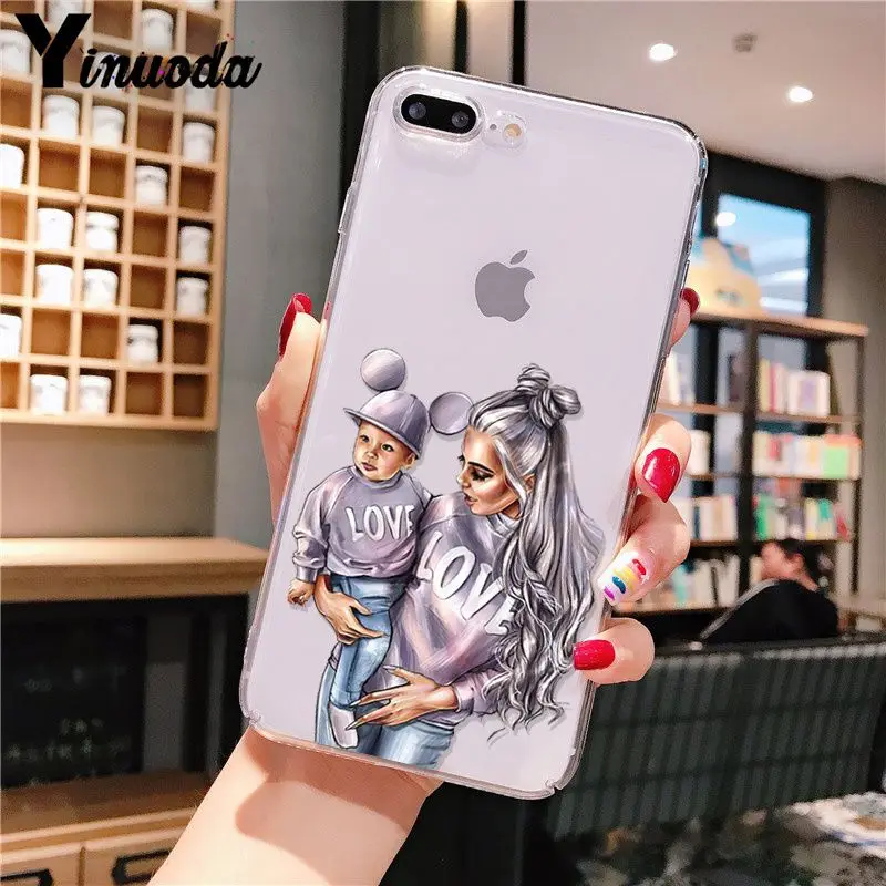 11pro MAX Baby mon girl super mom рукоделие принт рисунок чехол для телефона iPhone 8 7 6 6S Plus X XS 5 5S SE