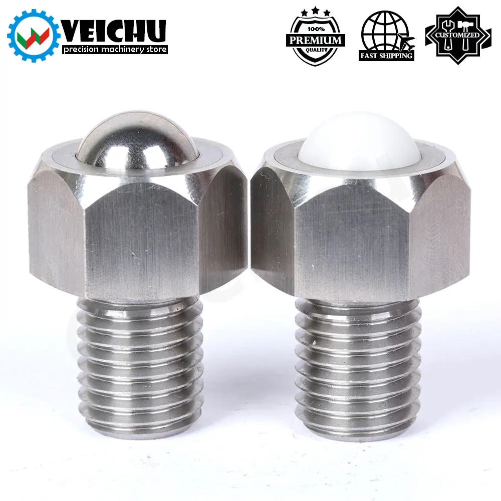 Роликовые поршневые болты VEICHU VCN312/VCN313 шарики из нержавеющей стали с шестигранной