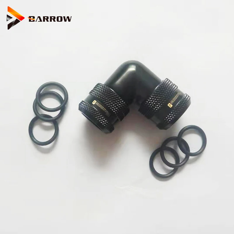Жесткая трубка Barrow G1/4 ''OD 12 мм 14 16 Фитинги с поворотным ручным компрессионным