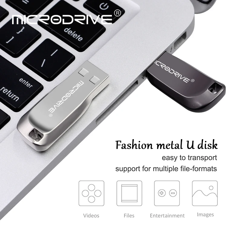 

Metal Pen Drive 4GB 16GB 32GB 256gb Thumb USB Flash Drives 64gb 8gb Wholesale High Speed 128gb Memory Stick U Disk Pendrive