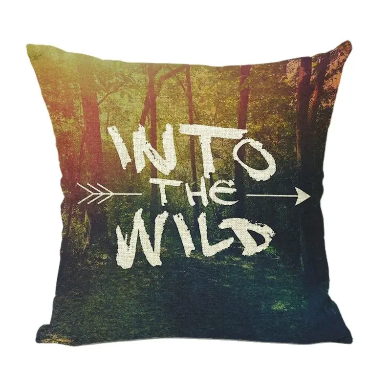 Высокое качество Наволочка компас пейзаж геометрический прямоугольник круг