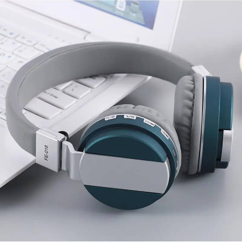 Portable Foldable FM Radio 3.5mm NFC bluetooth Headphone Headset with Mic for Mobile Phone | Электроника