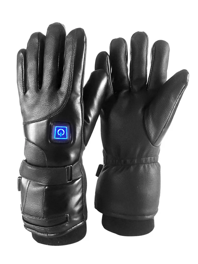 Electric Warm Gloves Battery Powered Heat Gloves Winter Sport Heated Gloves For Climbing Sport Heated Ridding Cycling Gloves