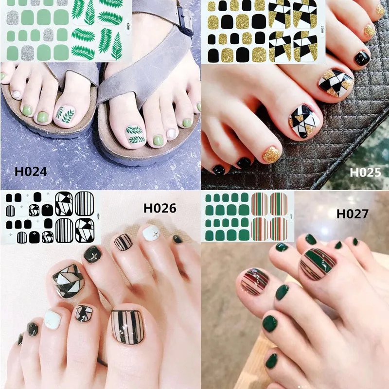 Горячие новые наклейки для ногтей ног s звездное небо водонепроницаемые