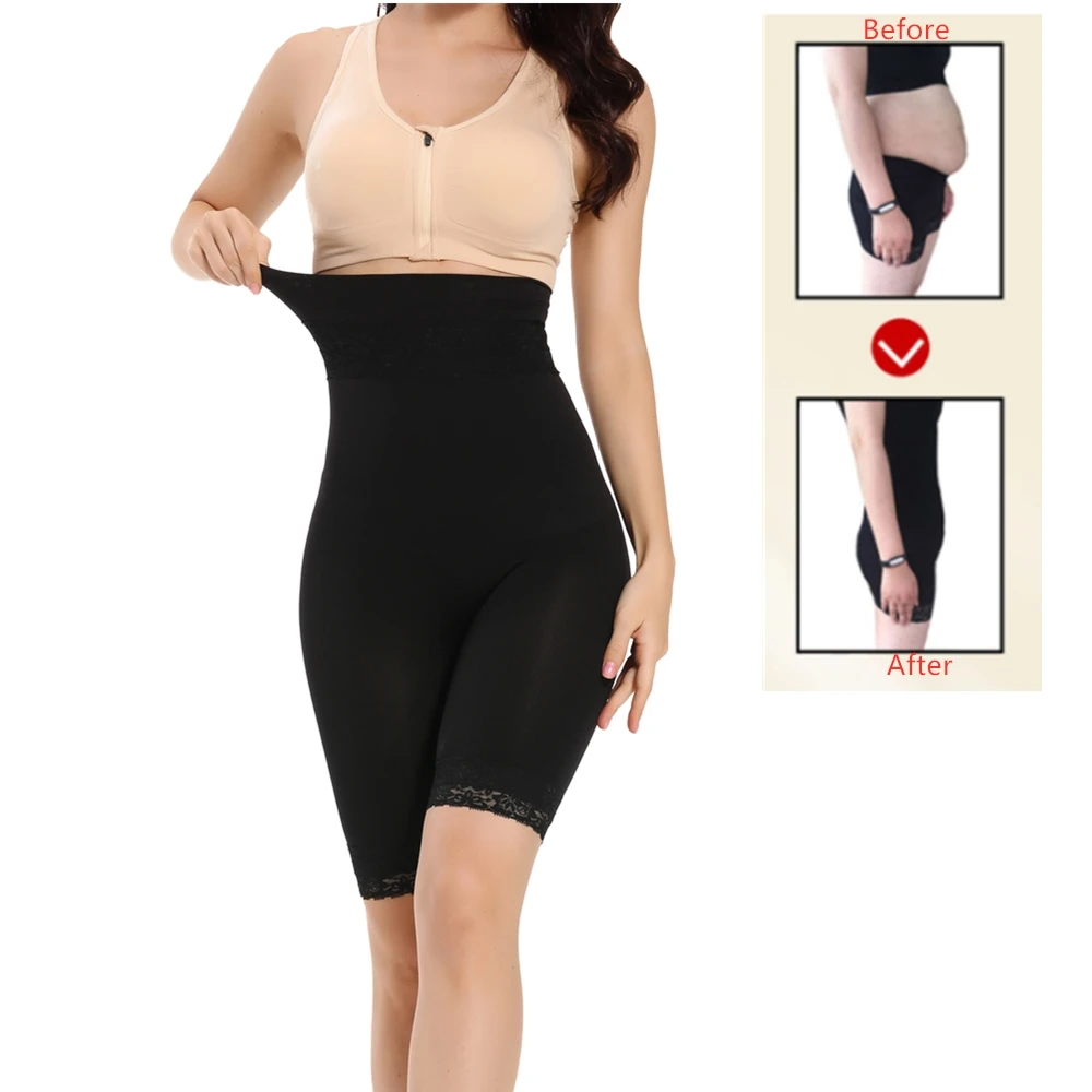 Joyshaper женский формирователь тела с высокой талией Утягивающие трусики живот