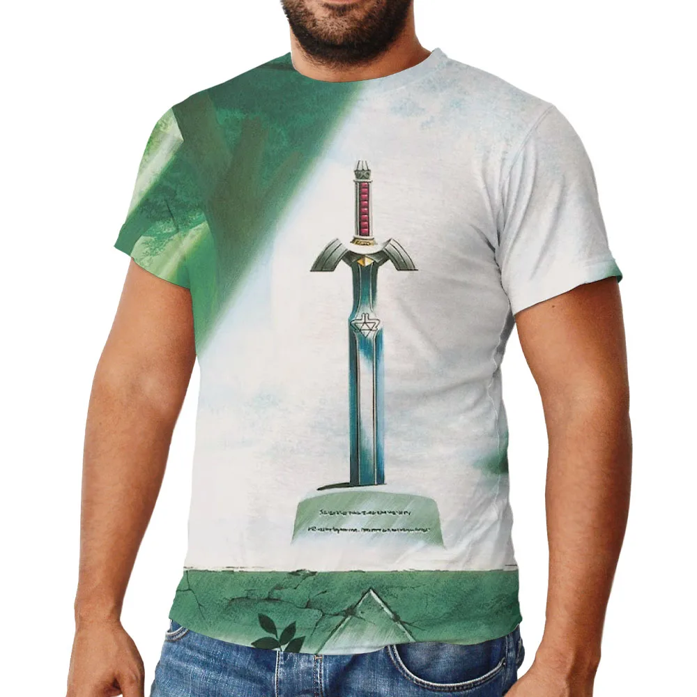 

zelda 2021 D Printed T Shirt Boy Girl Kids Cool Fashion Streetwear Men Women Children Casual Short Sleeve Tops Oversized t-shirt
