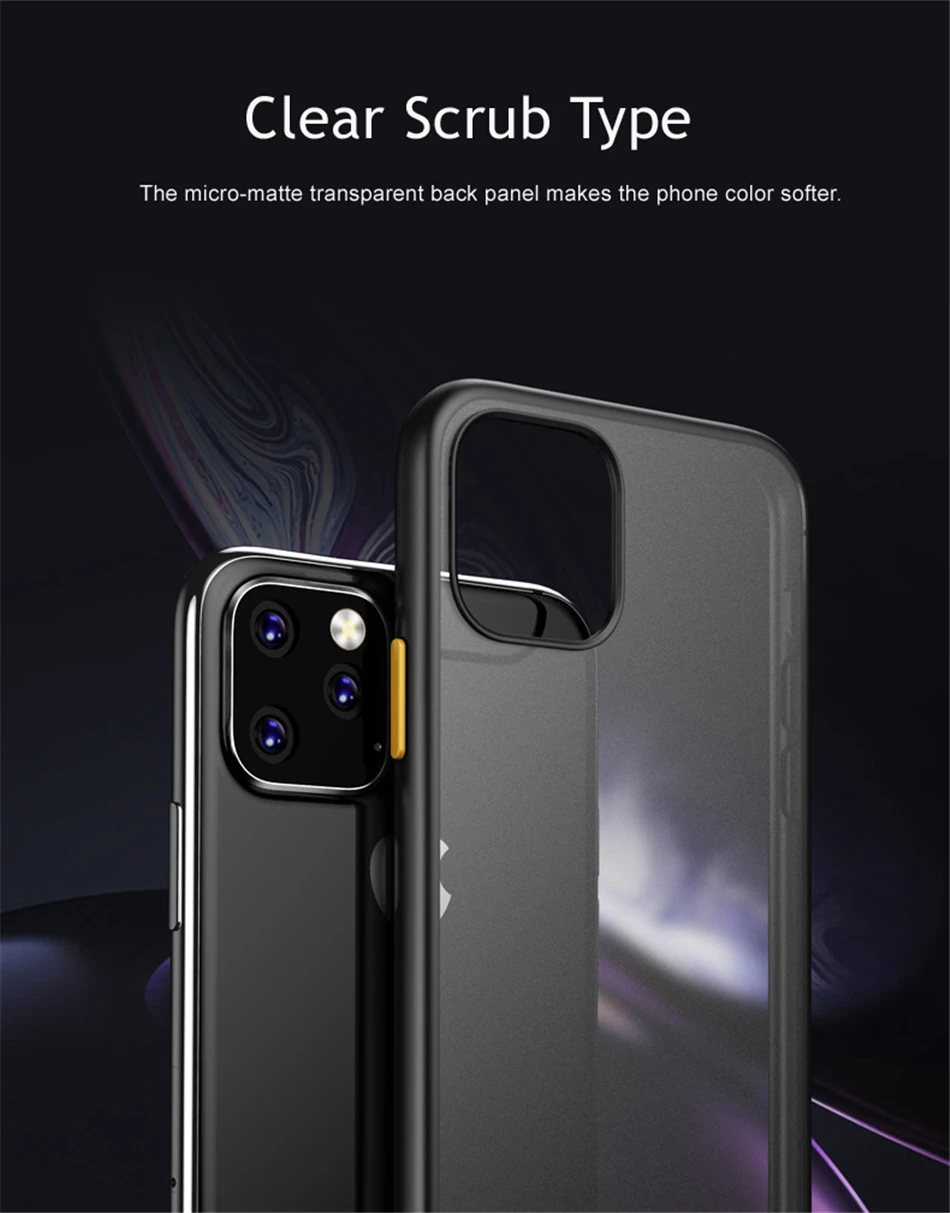 Чехол для телефона iphone 11 pro max 5,8& 6,1& 6,5 дюймов Coque роскошный полный Pretection задняя крышка для Apple iphone Xi Funda