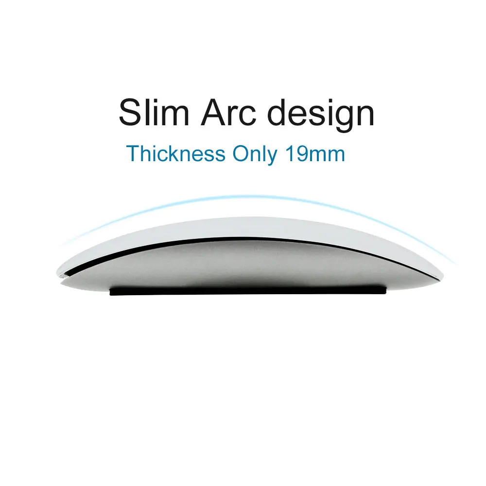 CHYI Bluetooth Мышь Arc Touch Magic Mouse эргономичная беззвучная беспроводная мышь