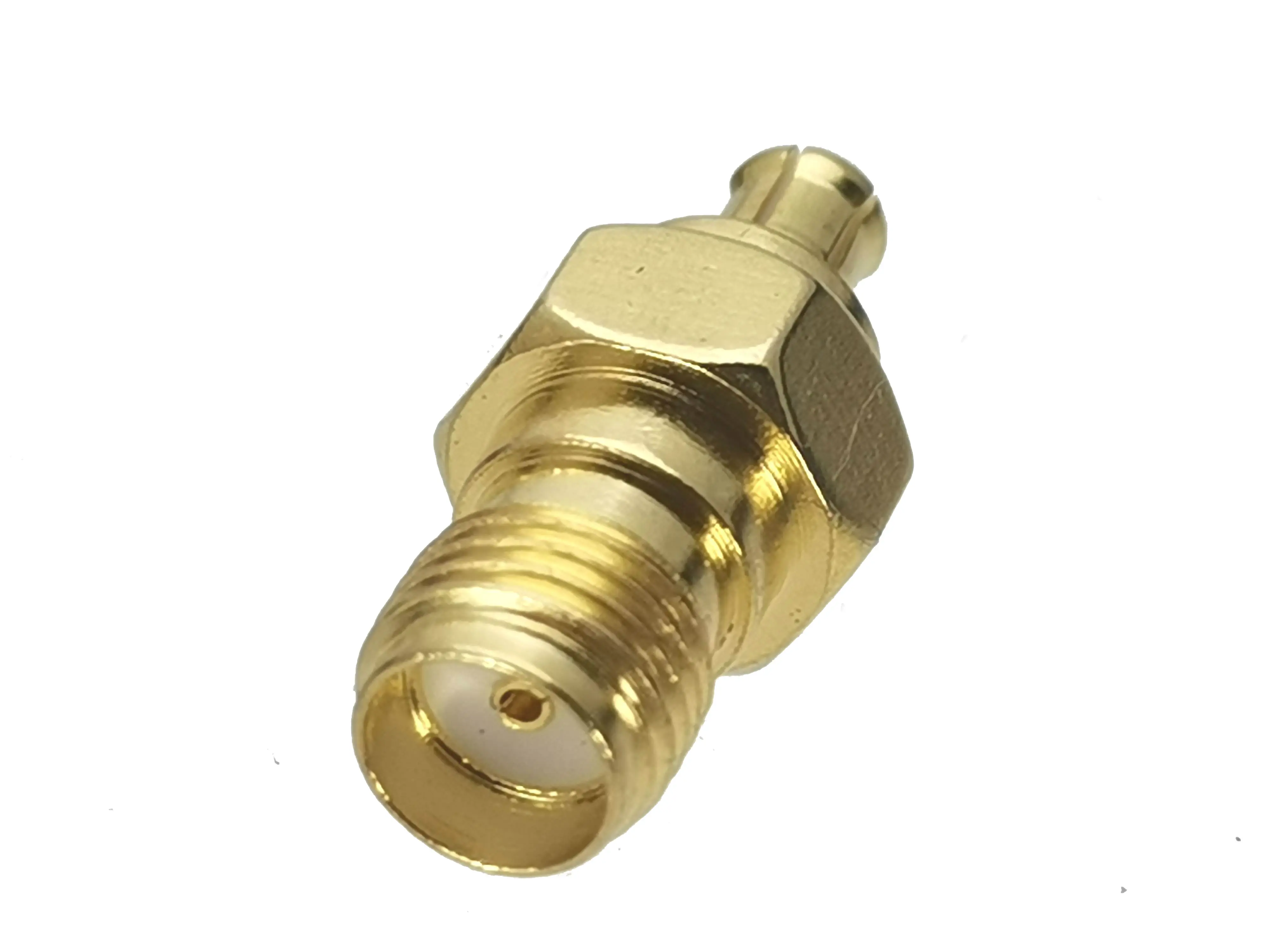 1Pcs Connector SMA Female Jack to MCX Male Plug RF Adapter Coaxial High Quanlity | Connectors