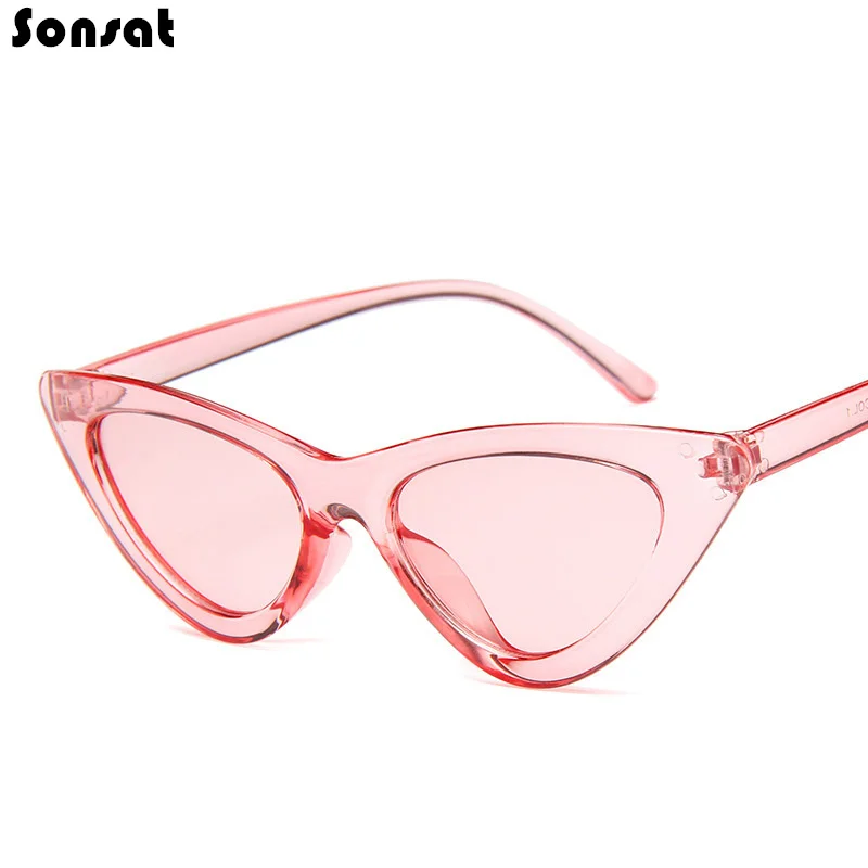 Очки солнцезащитные женские в треугольной оправе зеркальные Роскошные