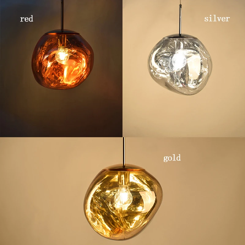 Подвесные светильники Современная Подвесная лампа стеклянные подвесные для