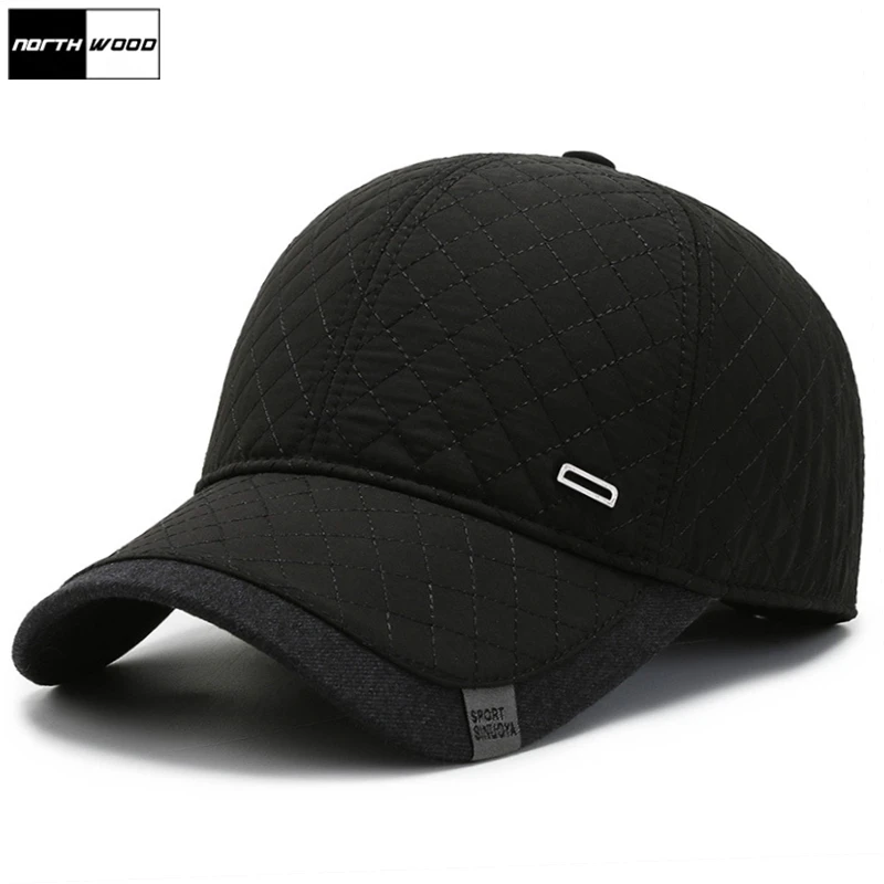 Теплые зимние кепки NORTHWOOD для мужчин и женщин хлопковая бейсболка мужские