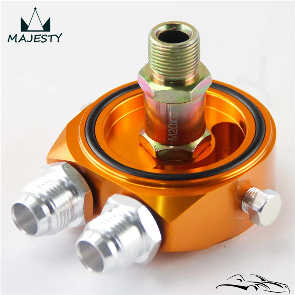 Универсальный Масляный фильтр AN10 из сплава адаптер для кулера сэндвич