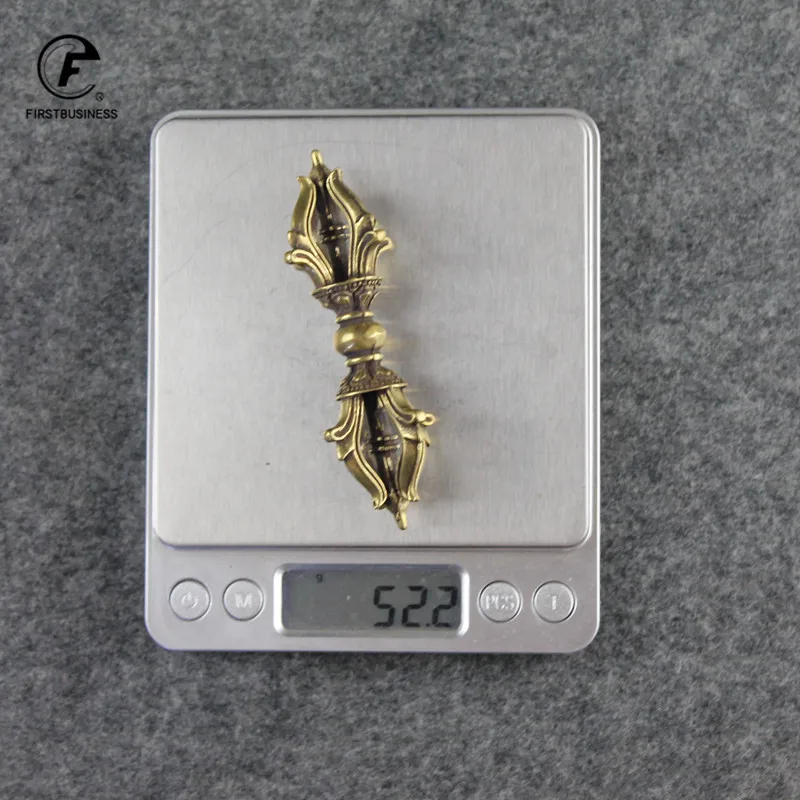 

Медный буддийский крест Дордже