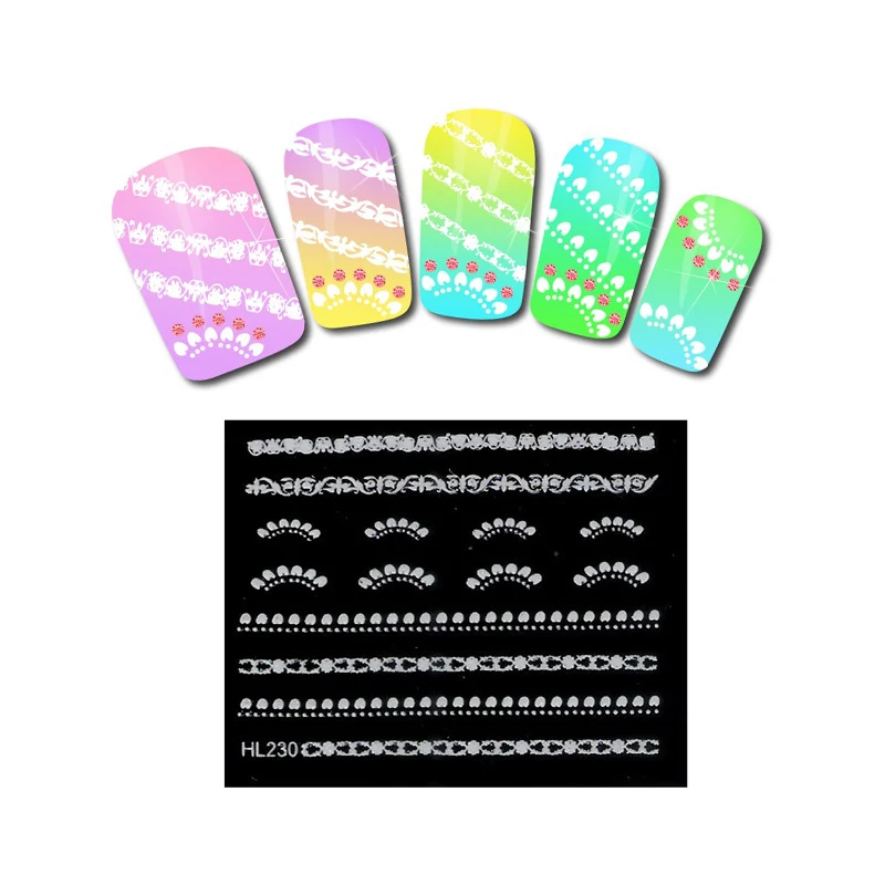 Модная искусственная наклейка для ногтей|Стикеры и наклейки| |