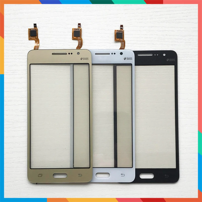 50 шт./лот 5," для samsung Galaxy Grand Prime Duos G530 G530H G530F G5308 G531 G531F сенсорный экран дигитайзер передняя стеклянная линза