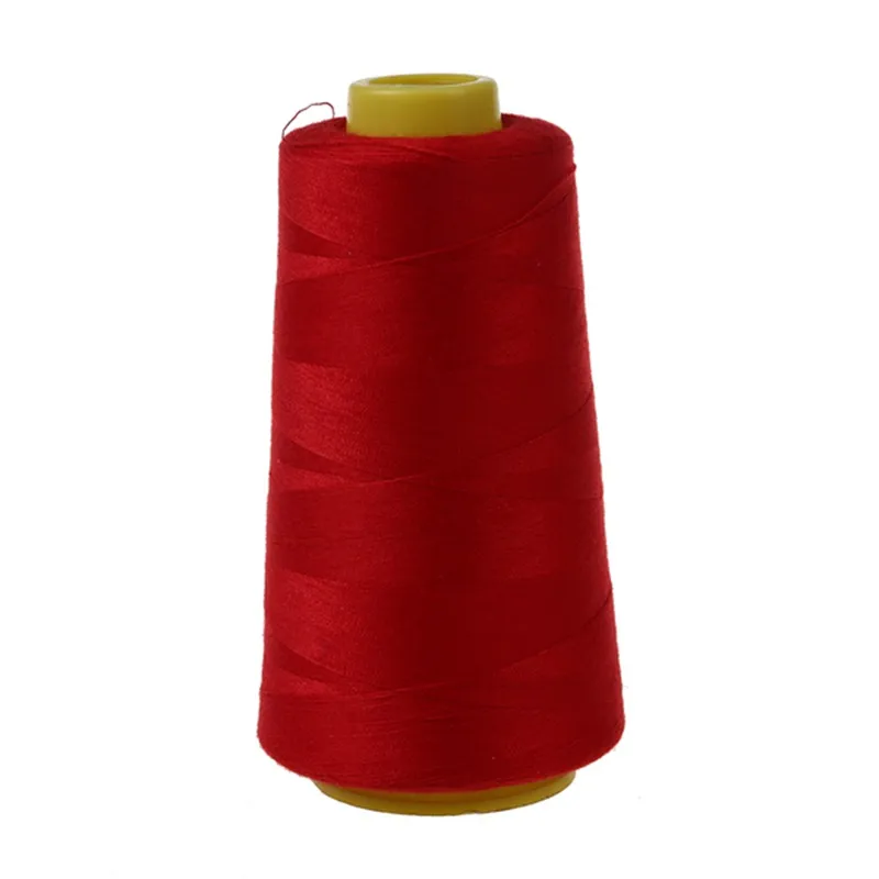 Прочная швейная машина 3000 ярдов промышленная полиэфирная нить метра конусы