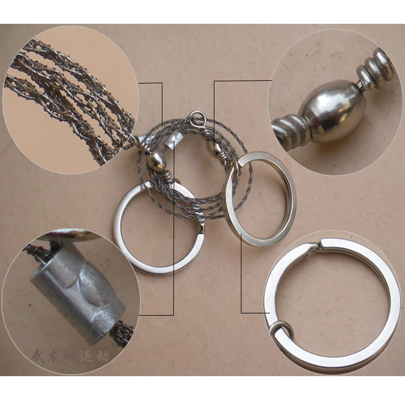 Скоростная пила ручной работы Проволочная цепная для выживания универсальная