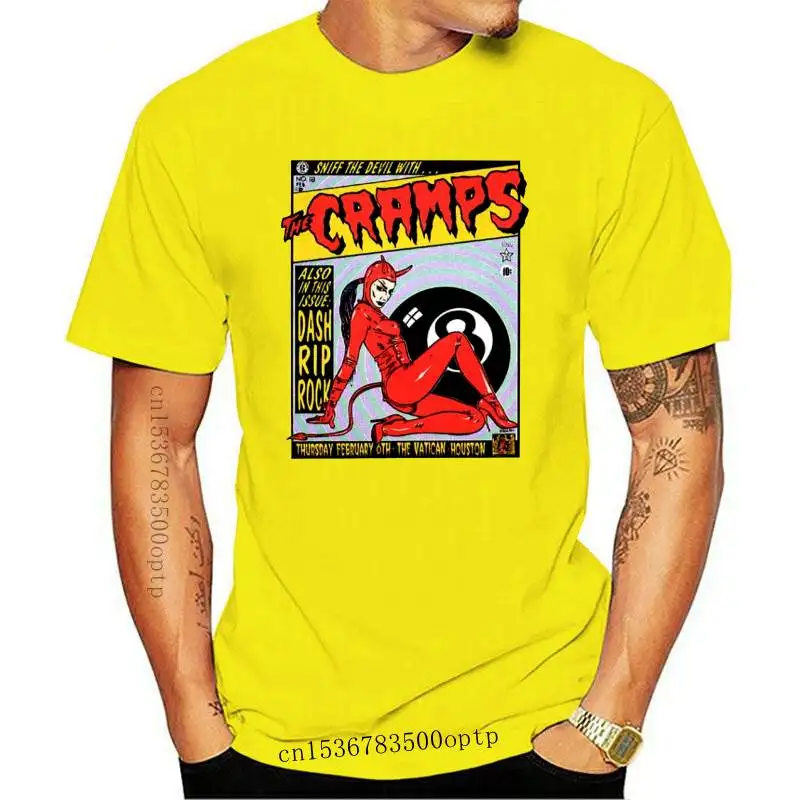 

New THE CRAMPS Concer Band T shirt