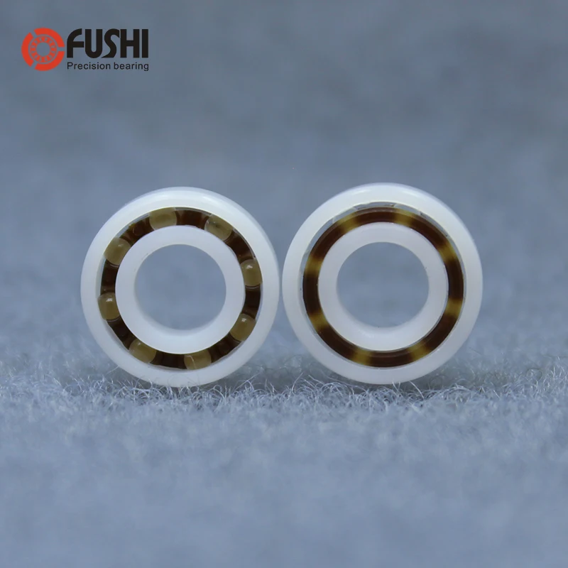 

688 POM Open Bearing (10PCS) Plastic Ball Bearings 8x16x4 Glass Balls 8*16*4mm