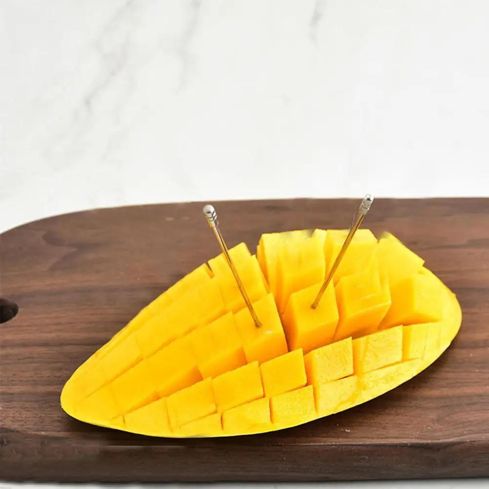 1 шт. 304 стальные медиаторы для еды многоразовые цилиндрические барбекю десерты в