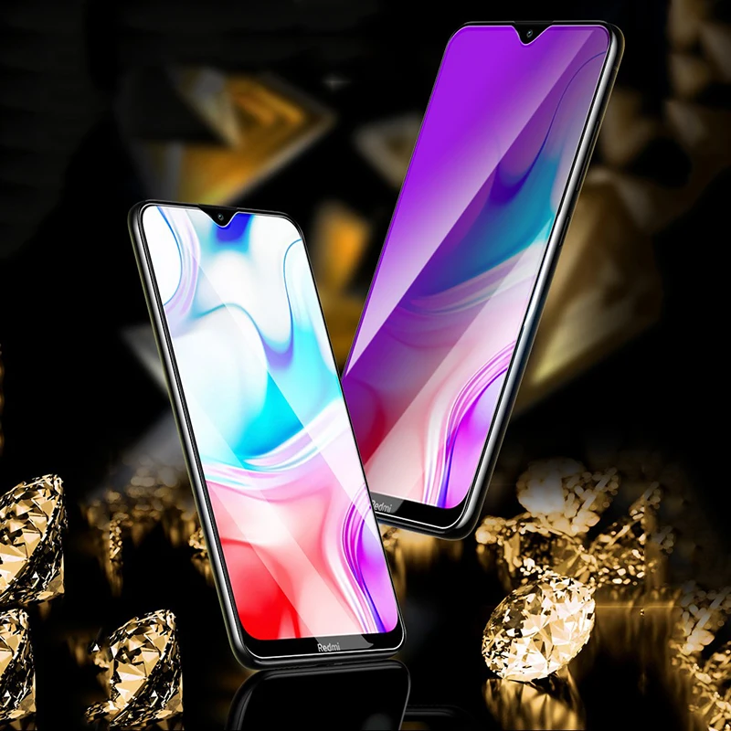 Защитное стекло UVR для Xiaomi Redmi 8, 8A, 7, 7A, 6 Pro, 6A, 5 Plus, 5A, анти-синее закаленное стекло, защита экрана Redmi 4 Pro, 4A, 4X
