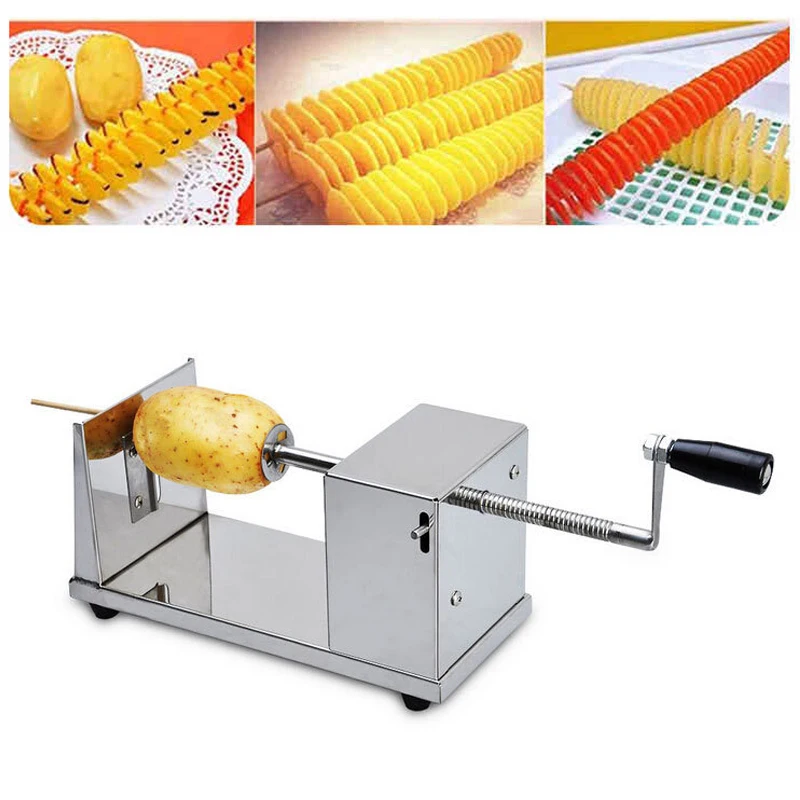 

Manual Slicer Slicer Tool Slicer Tool Potato Tornado Cutter Cooking Tool