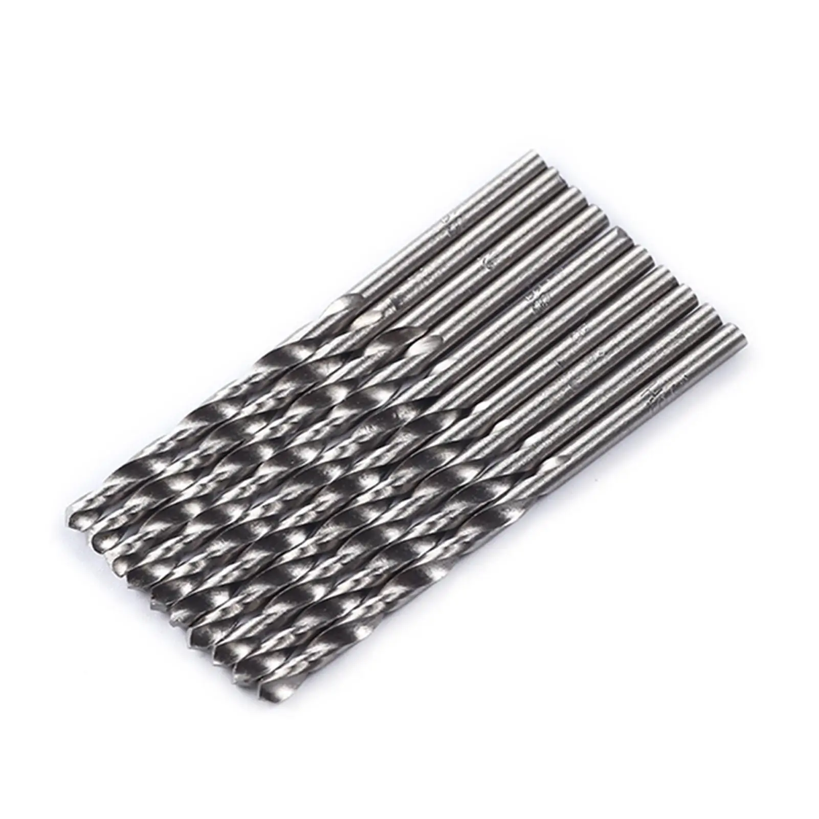 

50Pcs/100Pcs High Speed Steel Titanium Coated Twist Drill Round Shank Hole Opener Woodworking Metal Electric Drilling Tool