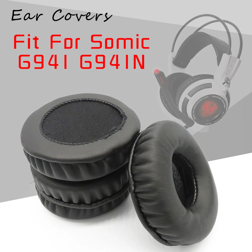 Earpads For Somic G941 G941N Headphone Ear pads Replacement Headset Ear Pad PU Leather Sponge Foam somic g941 головная гарнитура белый