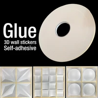glue 3d wall stickers 3d tile panel mold plaster living room 3d wallpaper mural bathroom kitchen accessories outdoor double glue
