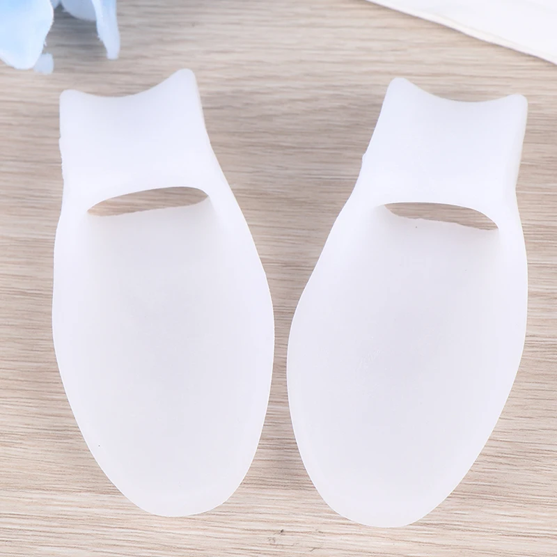 

1 Pair Feet Care tool Silicone Gel Protector Toe Straightener Separator Alignment Pain Relief Thumb Corrector Orthotics