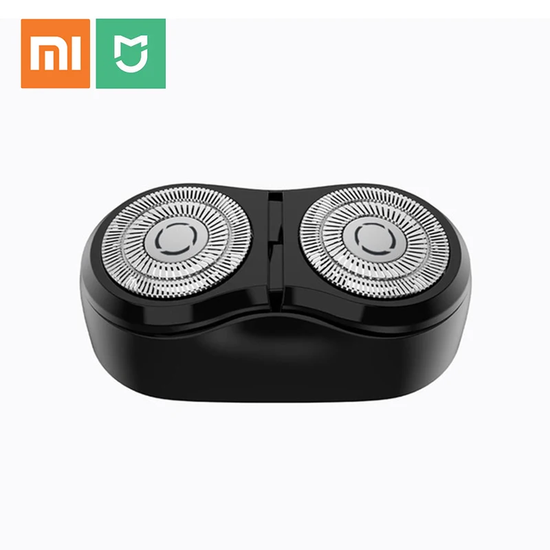 Shaver Head Xiaomi Mijia двойные поплавковые лезвия бритвенный type-C электробритва IPX7 водонепроницаемый тихий двигатель сухая влажная электрическая бритва - Цвет: Shaver Head