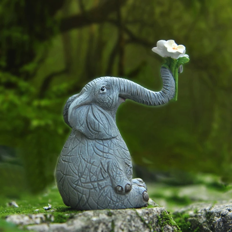 Коллекция счастливая искусственная Фея садовые Животные украшения домашний