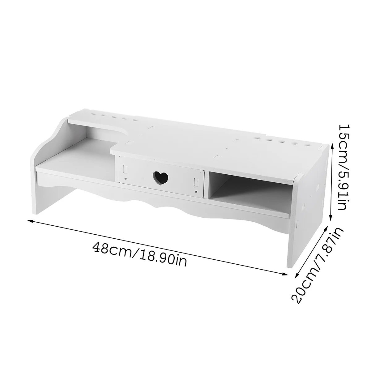 Подставка для монитора компьютера 48x20x15 см настольный держатель ноутбука дисплей