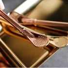 Ручка для кемпинга на открытом воздухе, ложка, посуда, портативные столовые приборы для кемпинга, удобная Экологичная солома