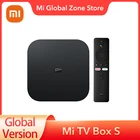 Оригинальная ТВ-приставка Xiaomi Mi S, 4K, Android 8,1, HDR, 2 ГБ, 8 ГБ, Wi-Fi, BT4.2, Google Cast, Netflix, Smart TV приставка, медиаплеер