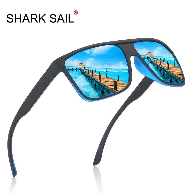 Поляризационные солнцезащитные очки SHARK SAIL для мужчин и женщин водительские в