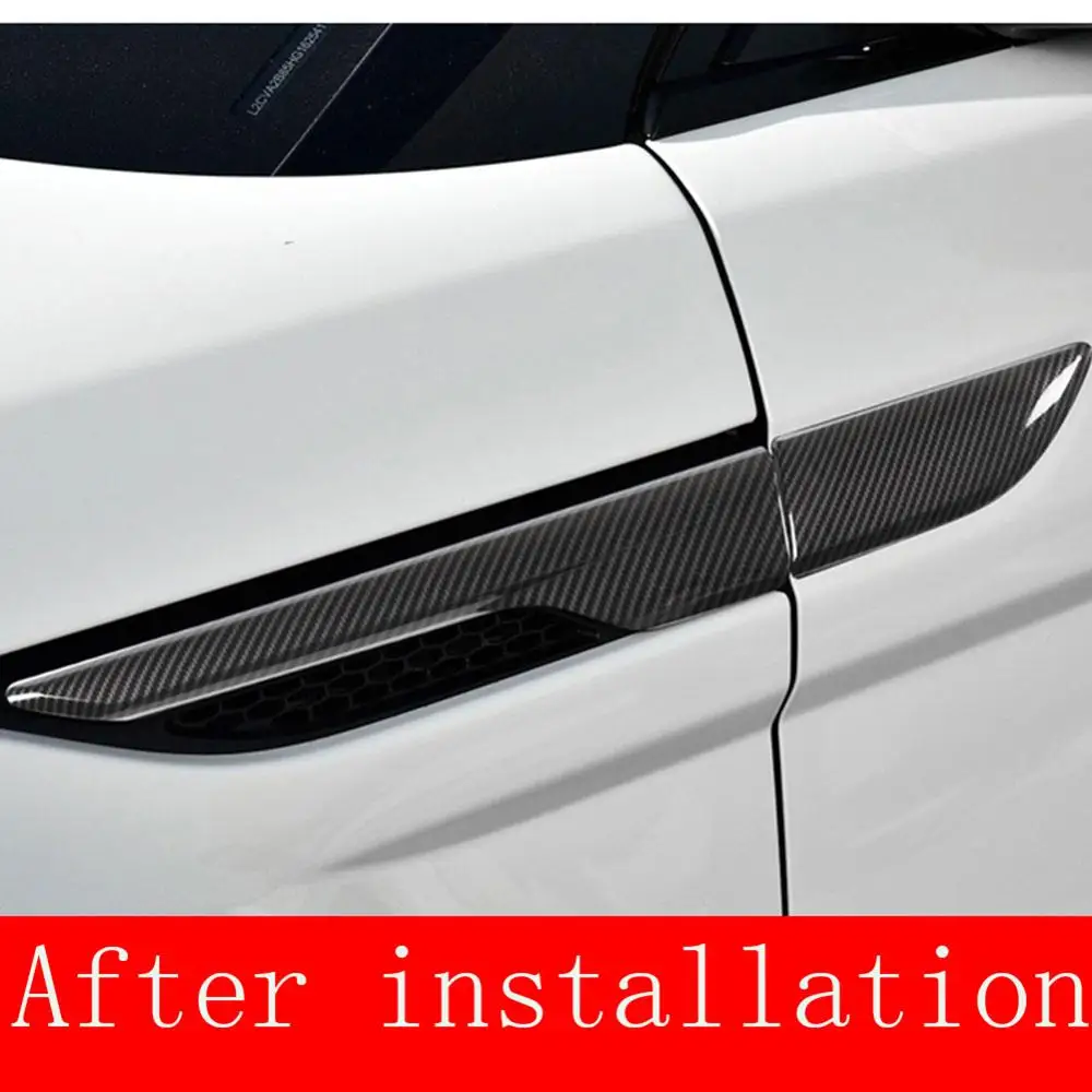 Наклейки из углеродного волокна для украшения крышки вентиляционного отверстия