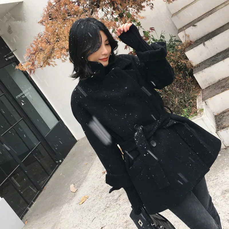 Шерстяное пальто KMETRAM Женская куртка весна 2020 уличная одежда тренчи шерстяные и