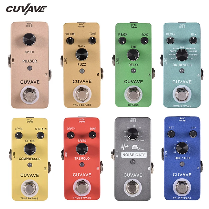 Классический компресс для гитары корпус из цинкового сплава настоящий байпас