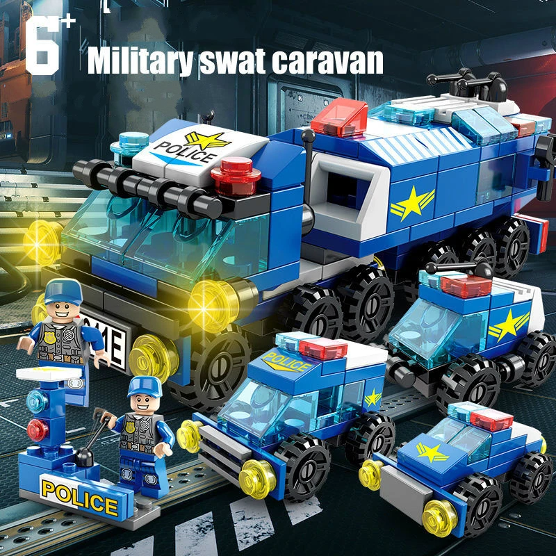 

Детский конструктор «пожарная машина», «полиция»