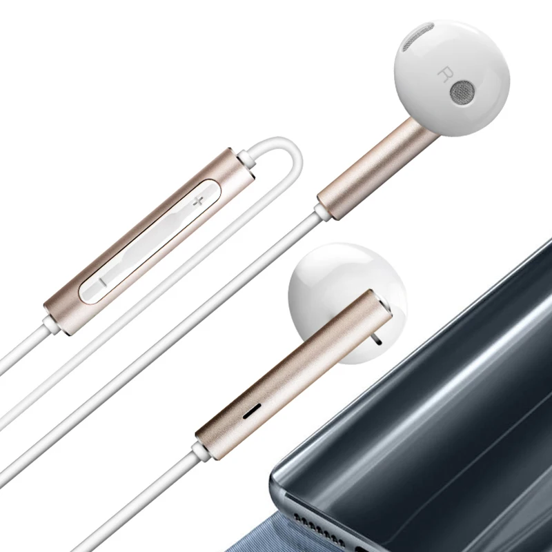 Оригинальные наушники huawei AM116, проводные наушники 3,5 мм, наушники-вкладыши, микрофон, регулятор громкости для смартфонов samsung, xiaomi, SONY, huawei
