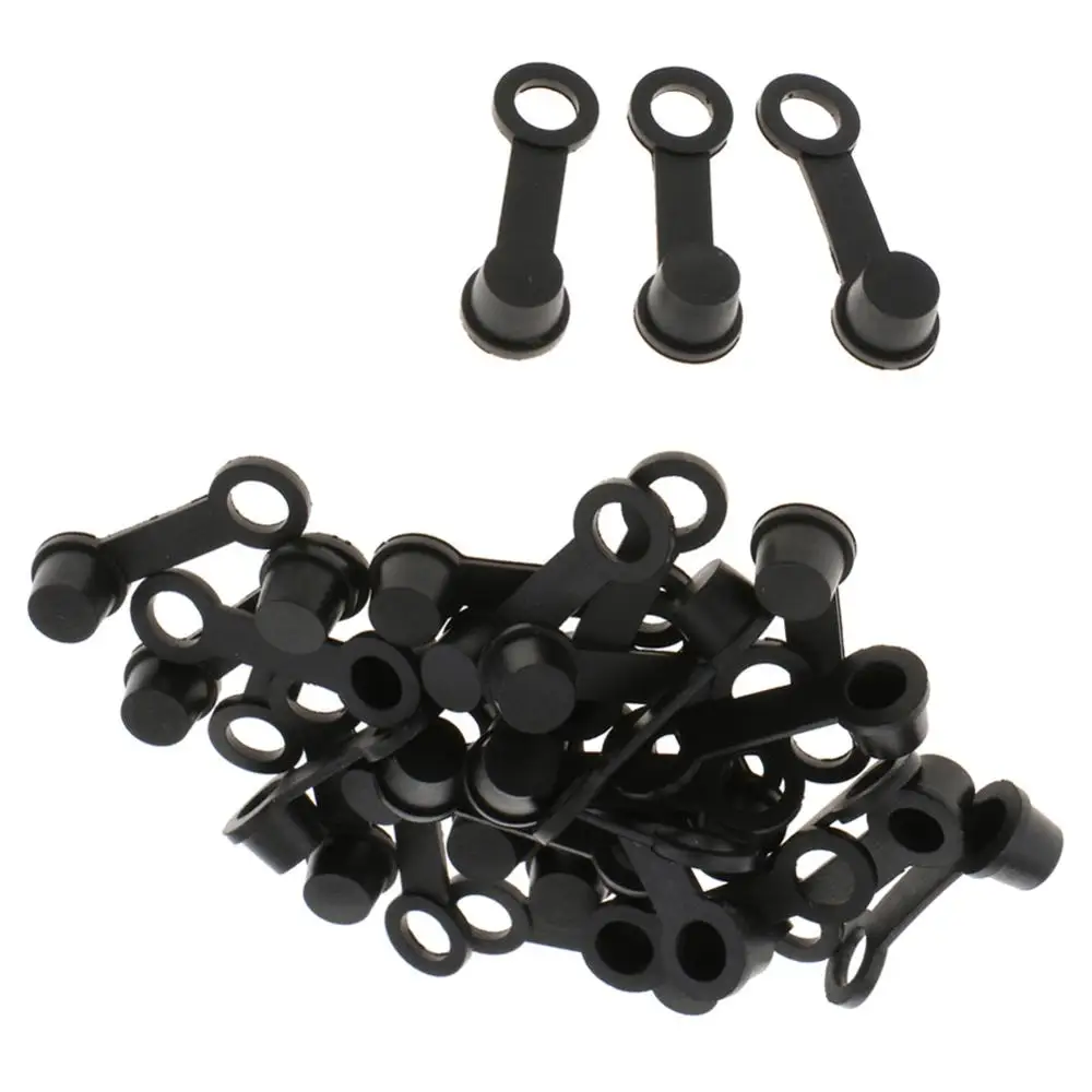

40PCS Brake Bleeder Screw Caps Grease Zerk Fitting Cap Rubber Dustproof and Water Resistant Soft Prevent Dirt & Build-up