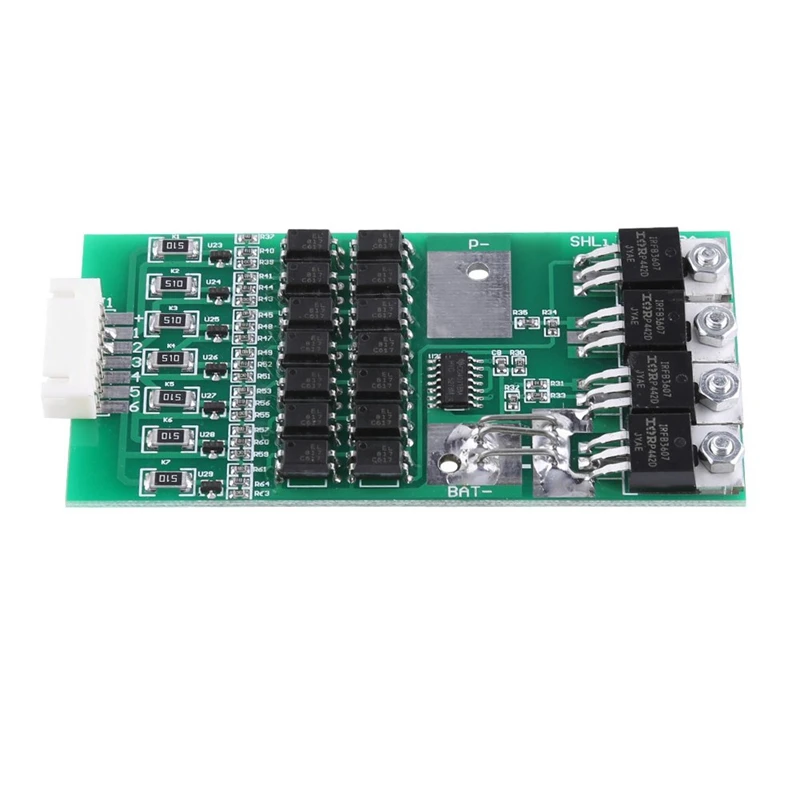 Lithium Battery Protection Board 7S 24V 20A Bms With Balance Function | Электроника