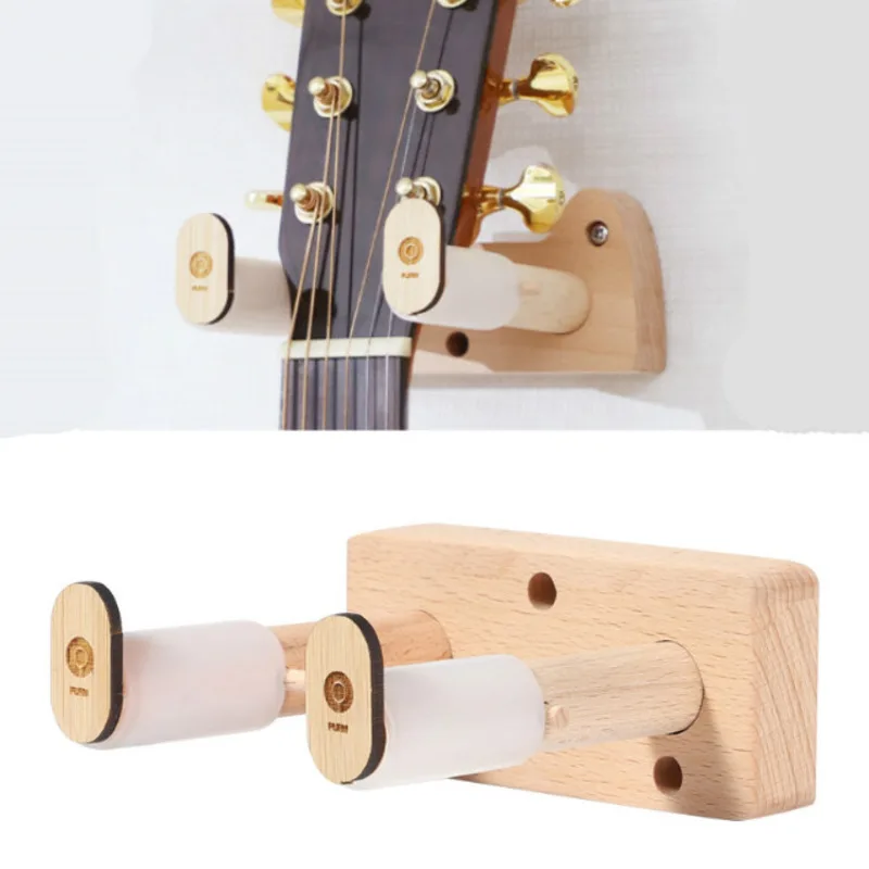 

Подставка для гитары, держатель с крючком, деревянные вешалки для инструментов, настенная подставка для гитар, аксессуары для басов