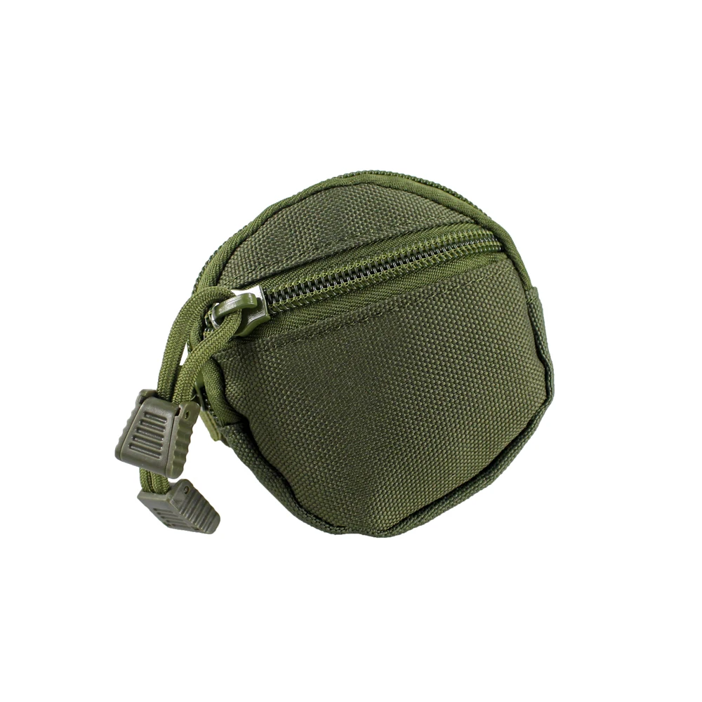 Тактическая Сумка EDC круглая мини сумка для монет ключей органайзер Molle подвесная
