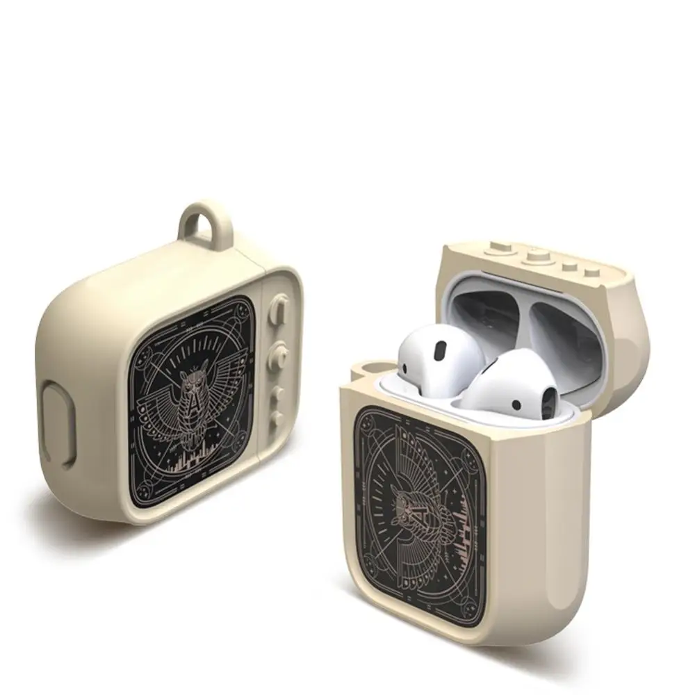Силиконовый чехол AirPods предназначен для Apple Airpods 2 и 1 дорожные аксессуары Bluetooth