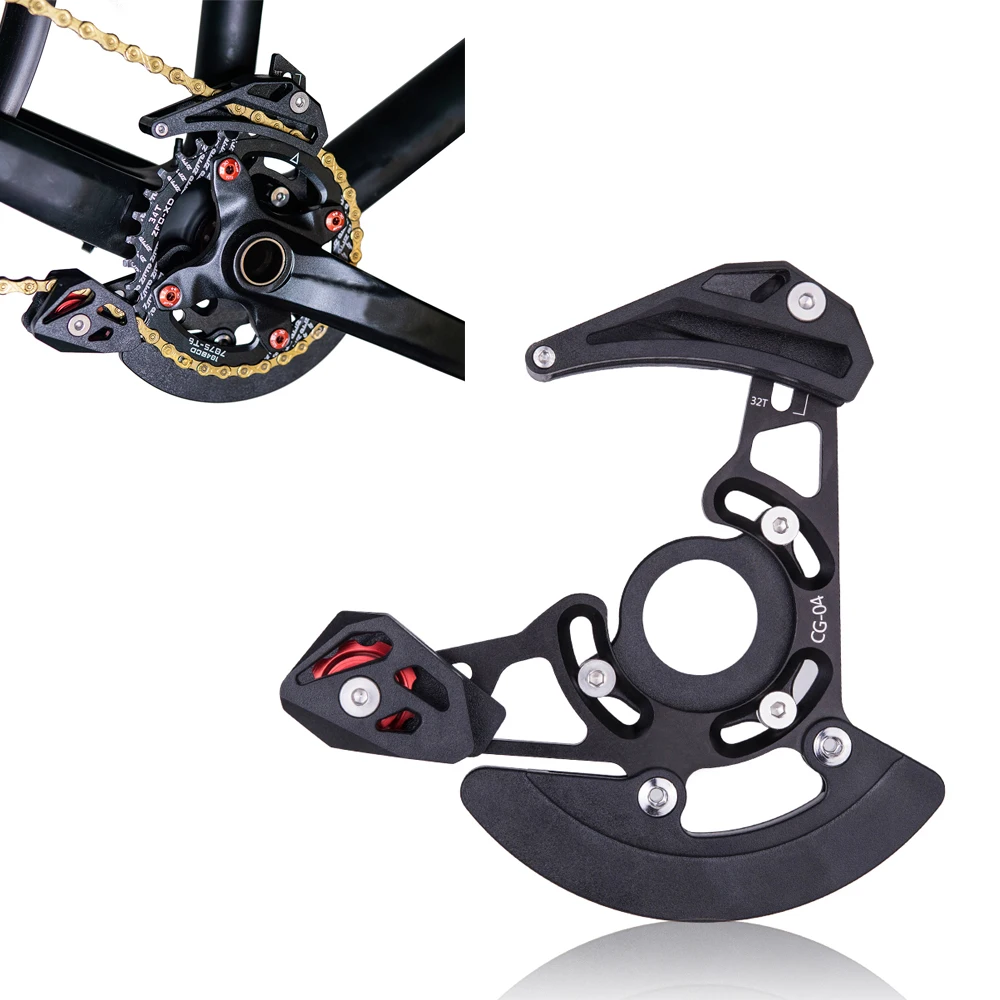 

For 32T-38T MTB Single Speed Cycling Accessories Mountain Bike Chain Stabilizer Chain Protector Chainguide Bicycle Chain Guide